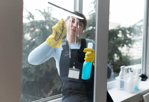 Nettoyage de vitres intérieures et extérieures à Coulanges